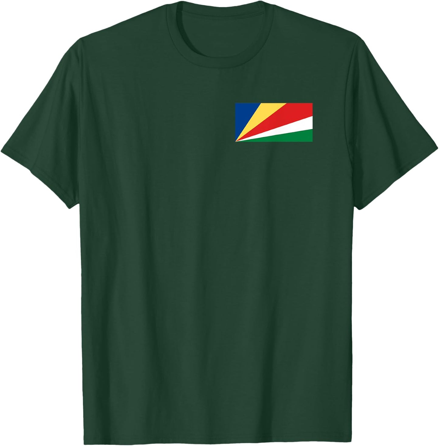 Seychellois Flag of Seychelles T-Shirt - T-Shirt | Forest