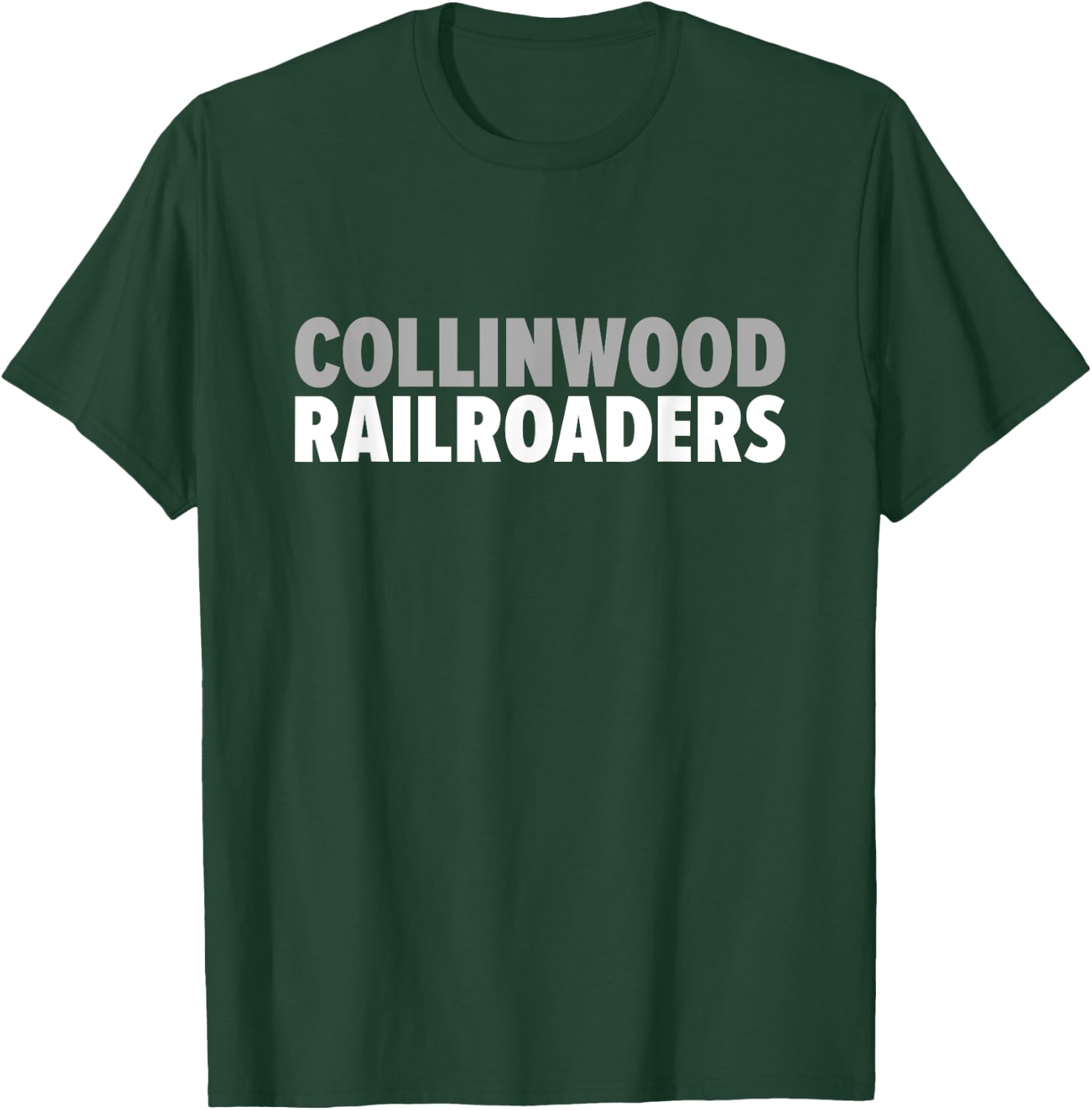 Collinwood Railroaders Bold T-Shirt - T-Shirt | Forest