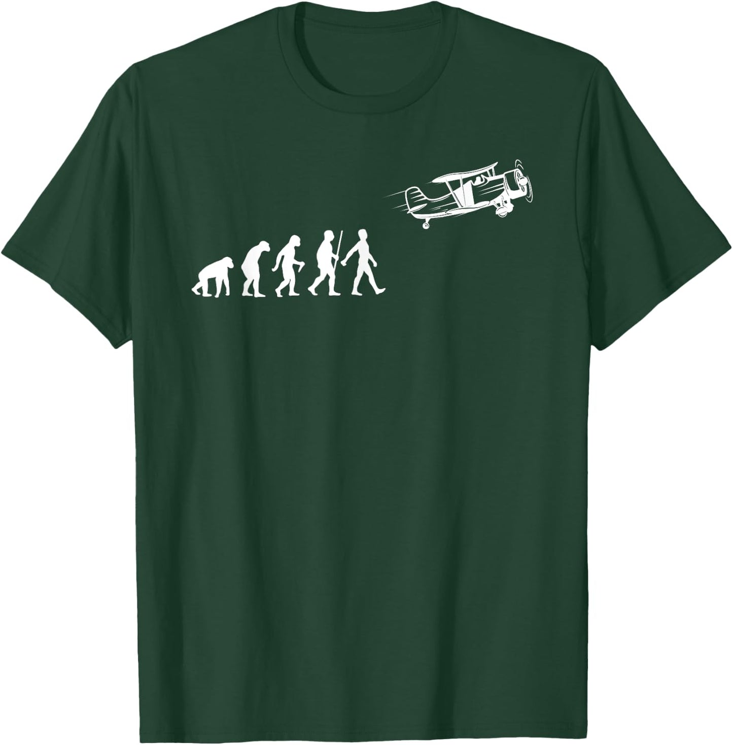 Funny Pilot Art Women Airplane Pilot Aviation Lovers T-Shirt - T-Shirt | Forest