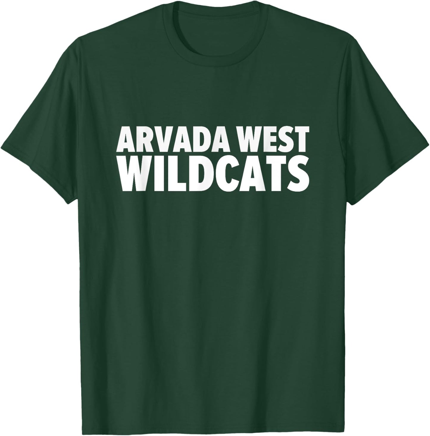 Arvada West Wildcats Bold T-Shirt - T-Shirt | Forest