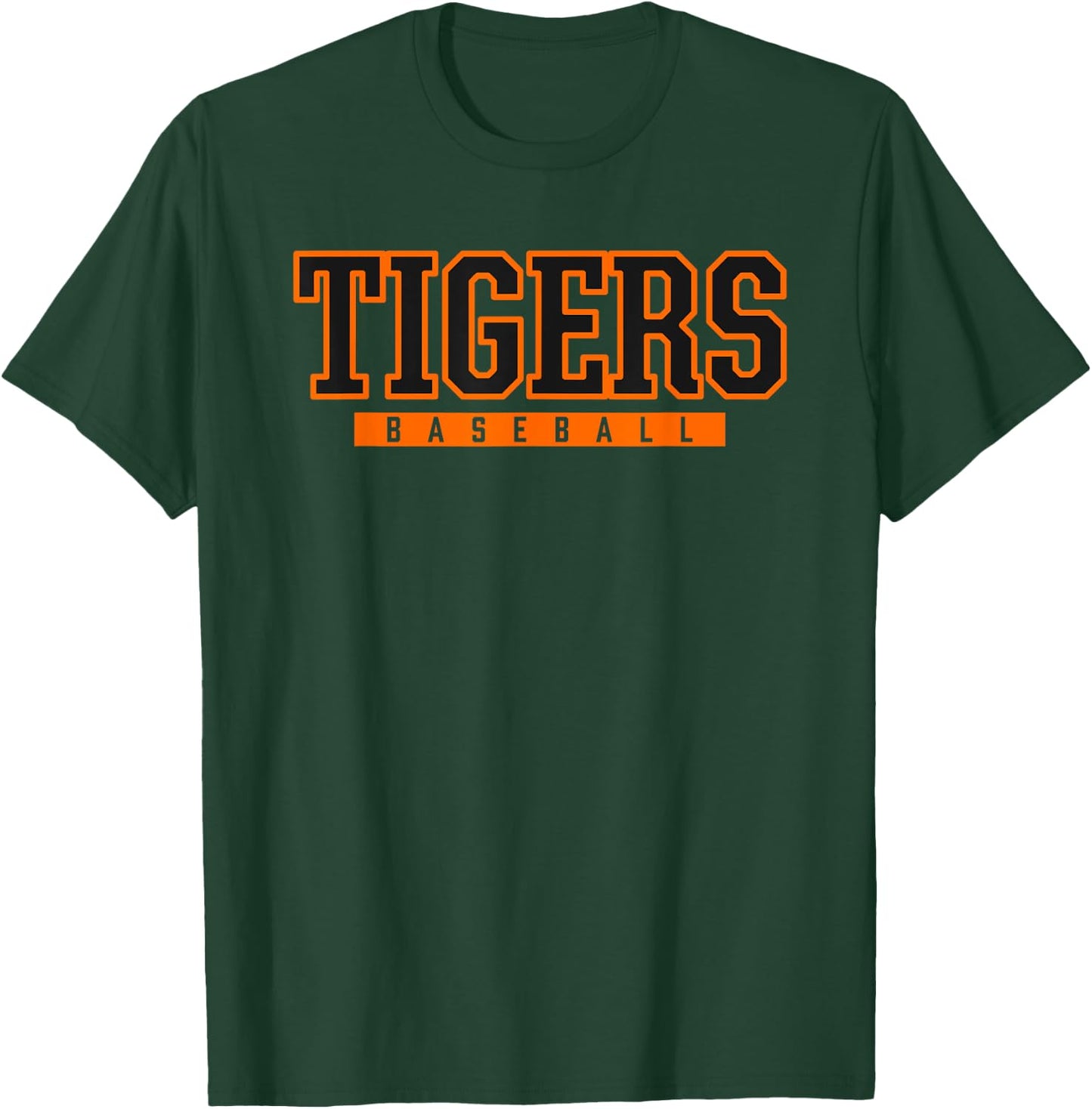 El Paso Tigers Baseball T-Shirt - T-Shirt | Forest