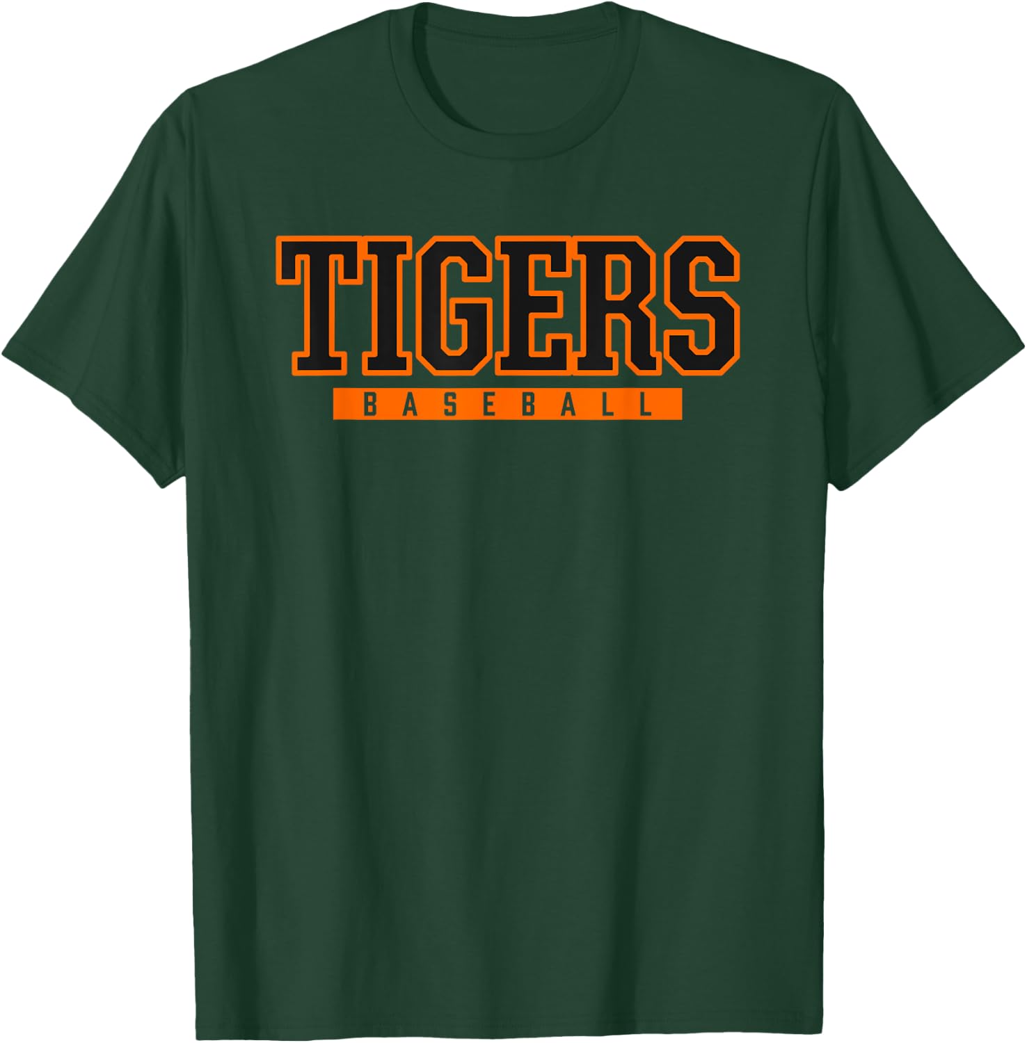 El Paso Tigers Baseball T-Shirt - T-Shirt | Forest
