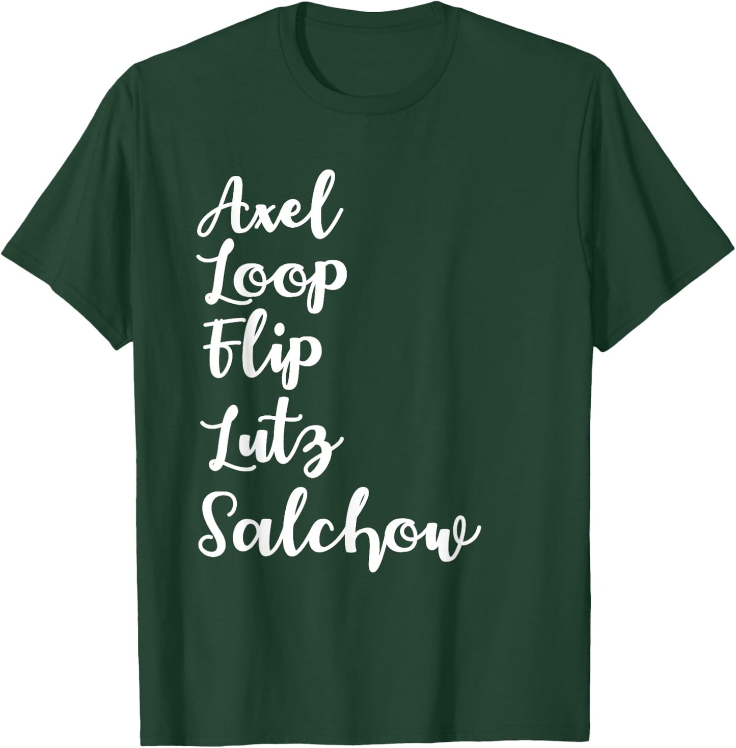 Ice Skating Skater Figure Skating Sport T-Shirt - T-Shirt | Forest