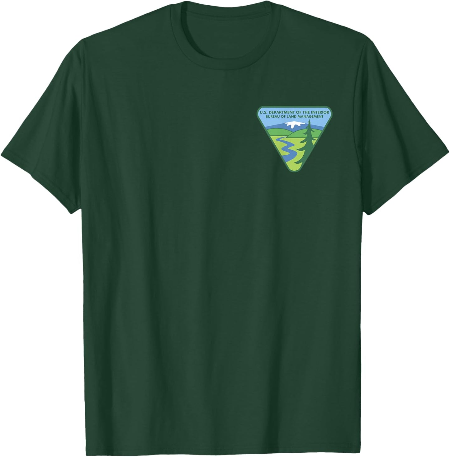 The Original BLM -- Bureau of Land Management (Color) T-Shirt - T-Shirt | Forest