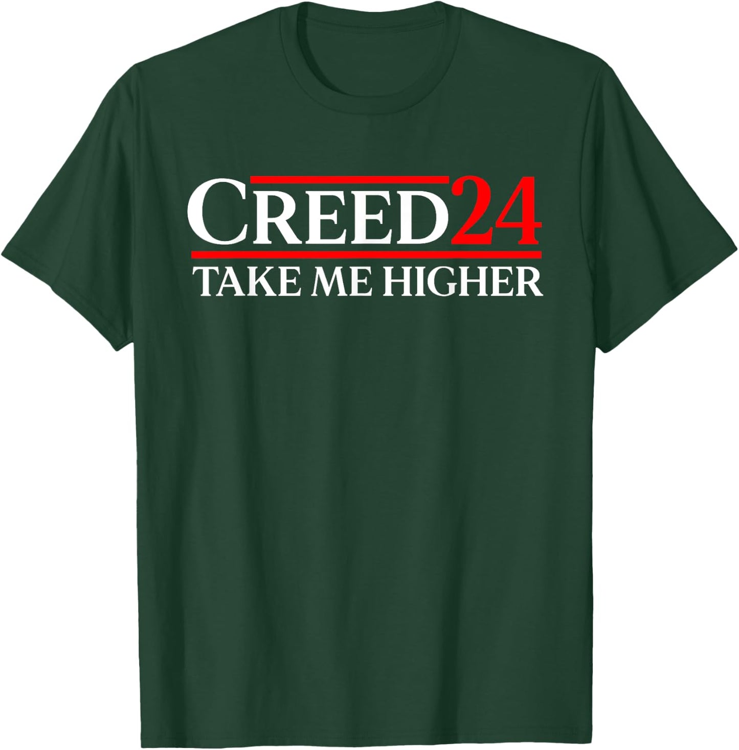 Creed '24 Take Me Higher Flag USA America, Creed 2024 T-Shirt - T-Shirt | Forest