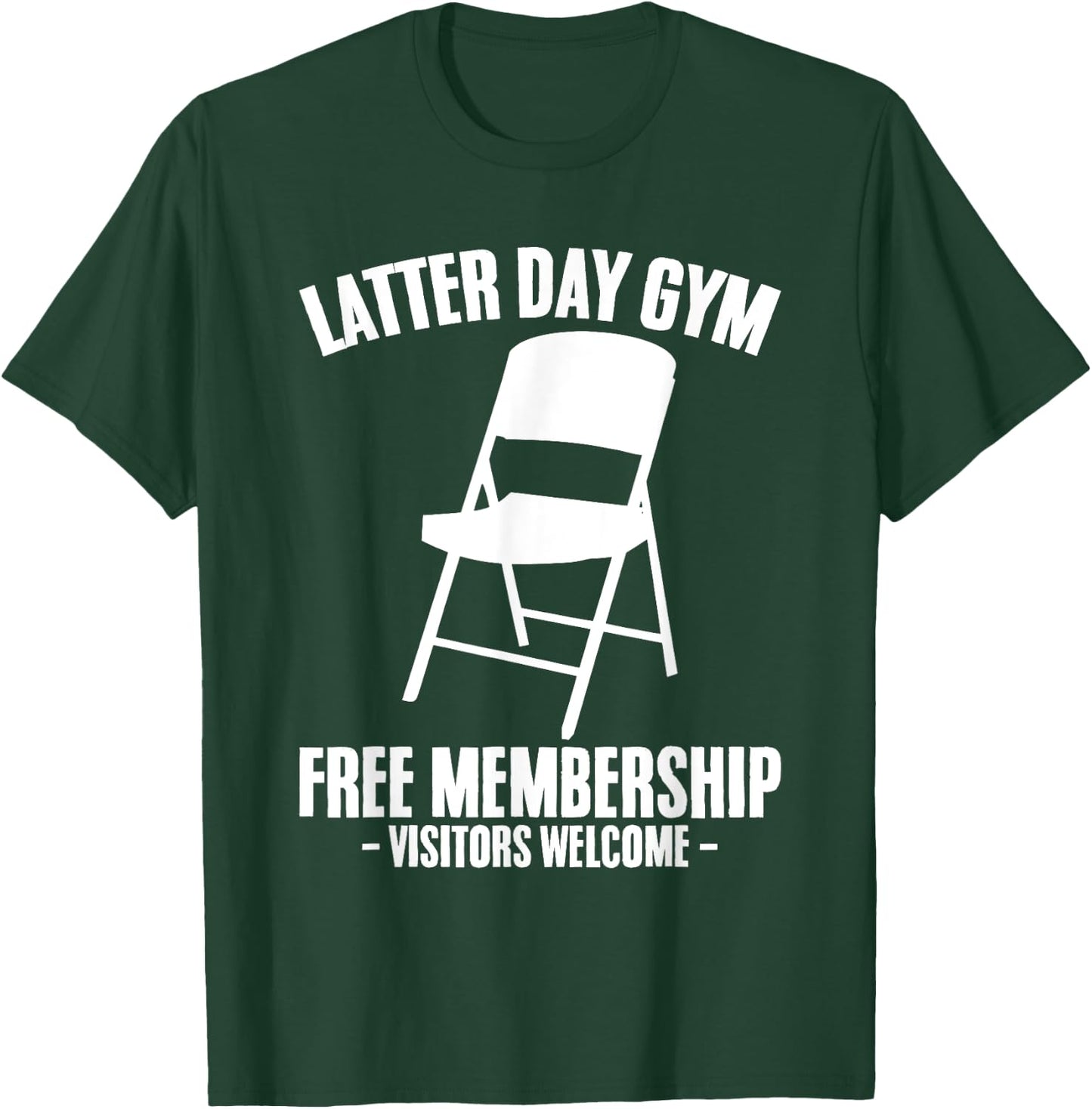 Funny Mormon Gym Missionary Sister Elders LDS Missionaries T-Shirt - T-Shirt | Forest