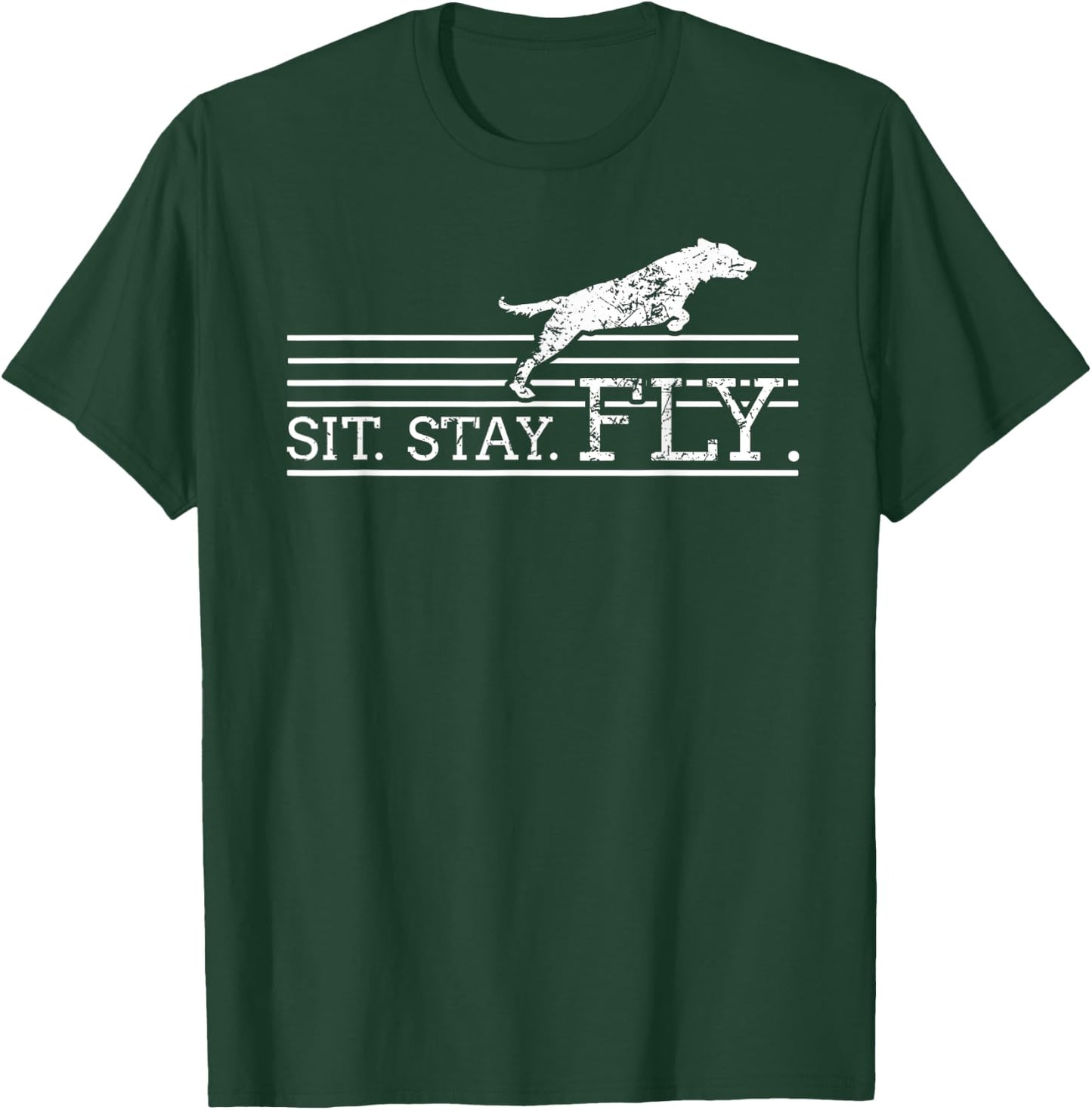 Labrador Retriever Sit Dock Diving Dog Breeder Pet Gift Men Women T-Shirt - T-Shirt | Forest
