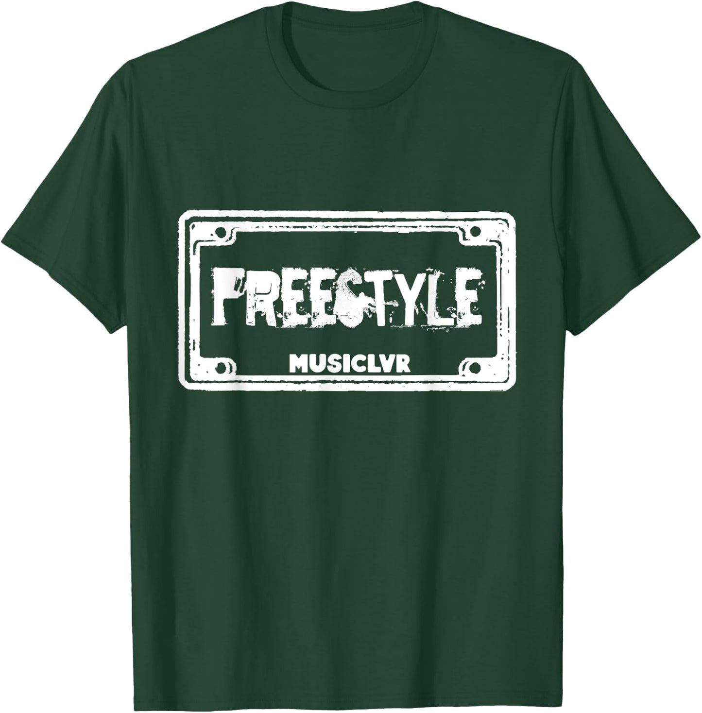 Freestyle Music Lover Vintage Inspired Distressed Grunge T-Shirt - T-Shirt | Forest