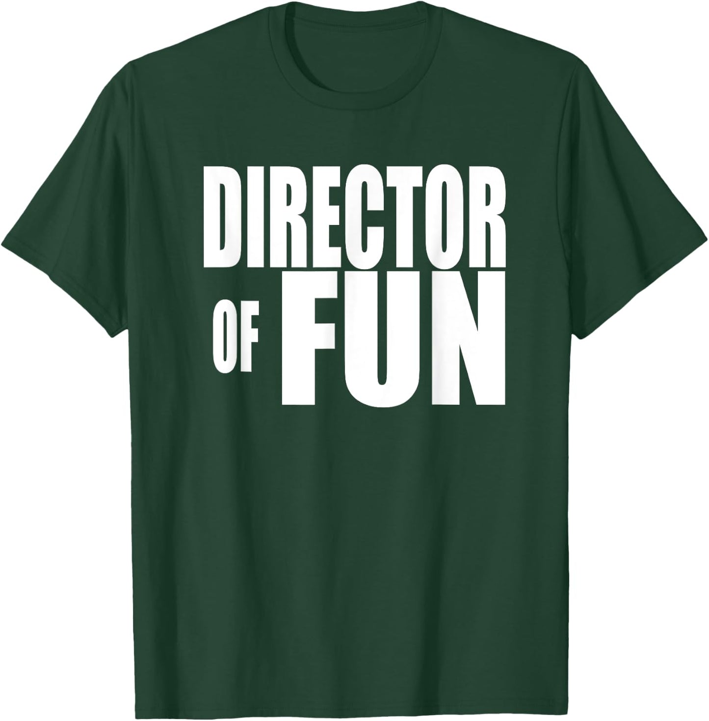 DIRECTOR OF FUN Party Wedding Planner Event Coordinator T-Shirt - T-Shirt | Forest