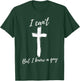 Funny gifts for Christian Faith Believer Retro I Can't But I Know A Guy Christian Faith Believer -Adults Black Small Short Sleeve T-Shirt - T-Shirt | Forest