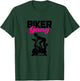 Biker Gang Spinning Spin Indoor Cycling Gym Workout T-Shirt - T-Shirt | Forest