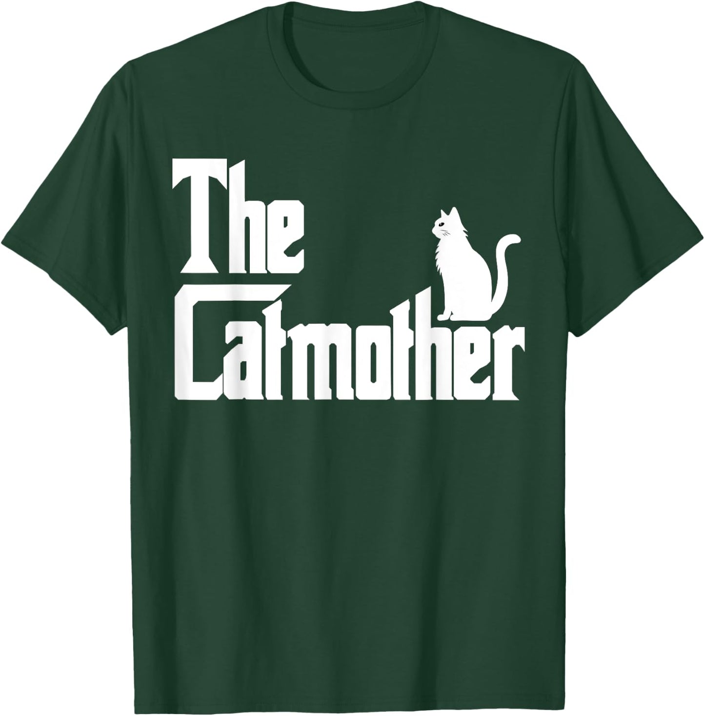 The CatMother Funny Cat Mom Shirt Cat Lover Gifts T-Shirt - T-Shirt | Forest