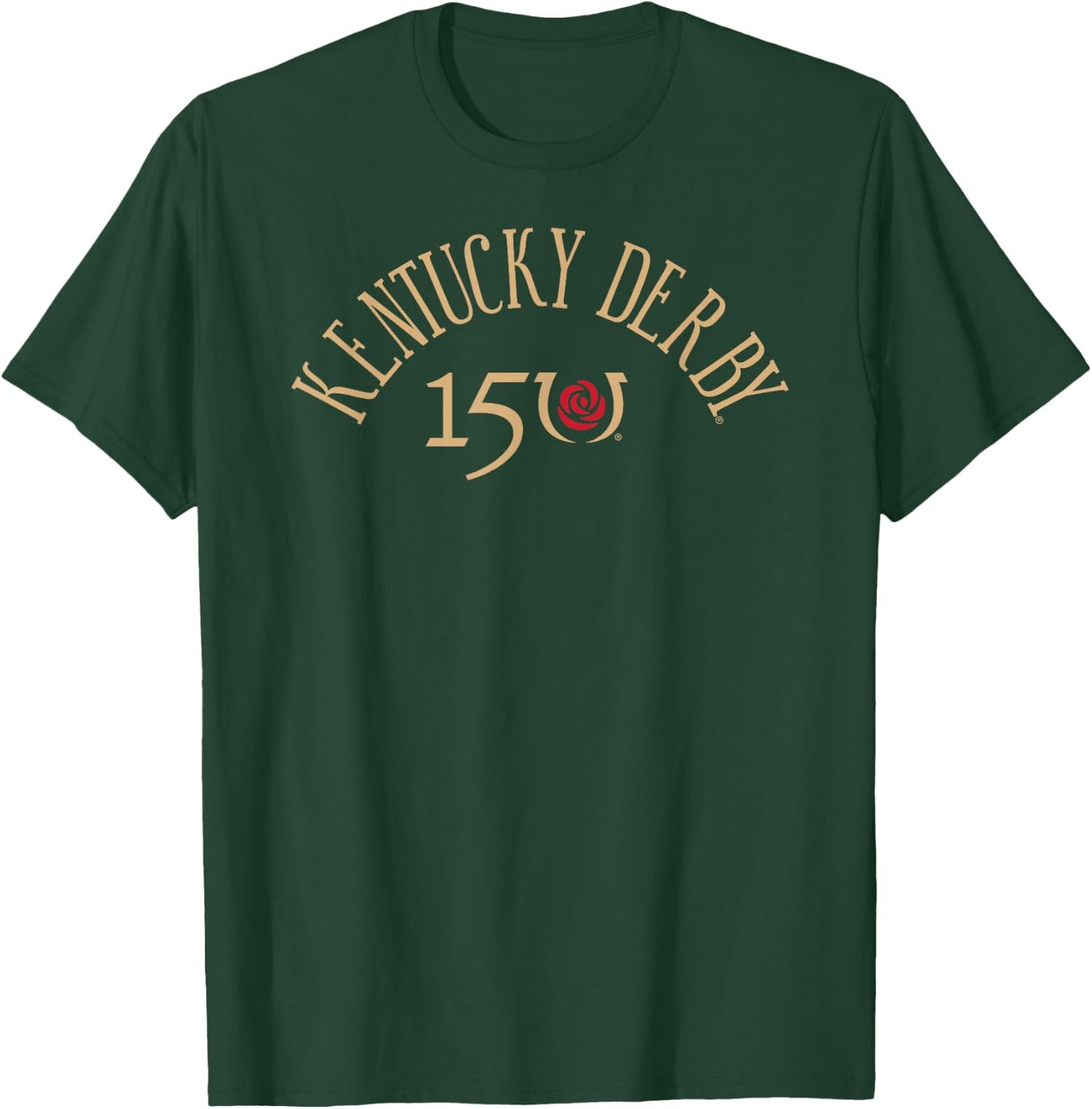Kentucky Derby 150th Arch Over Officially Licensed T-Shirt - T-Shirt | Forest
