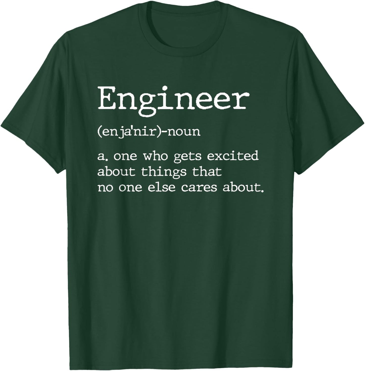 Funny Engineer Definition T-Shirt - T-Shirt | Forest