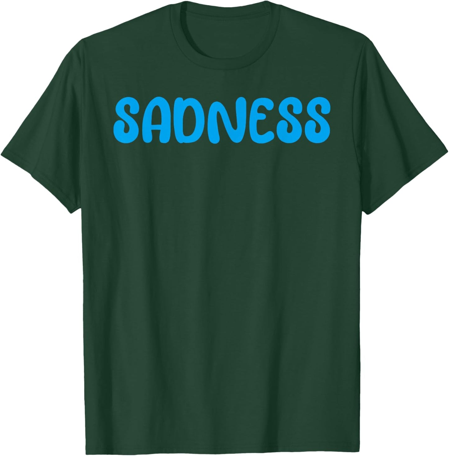Sadness Lazy Halloween Costume Funny Last Minute Kids T-Shirt - T-Shirt | Forest