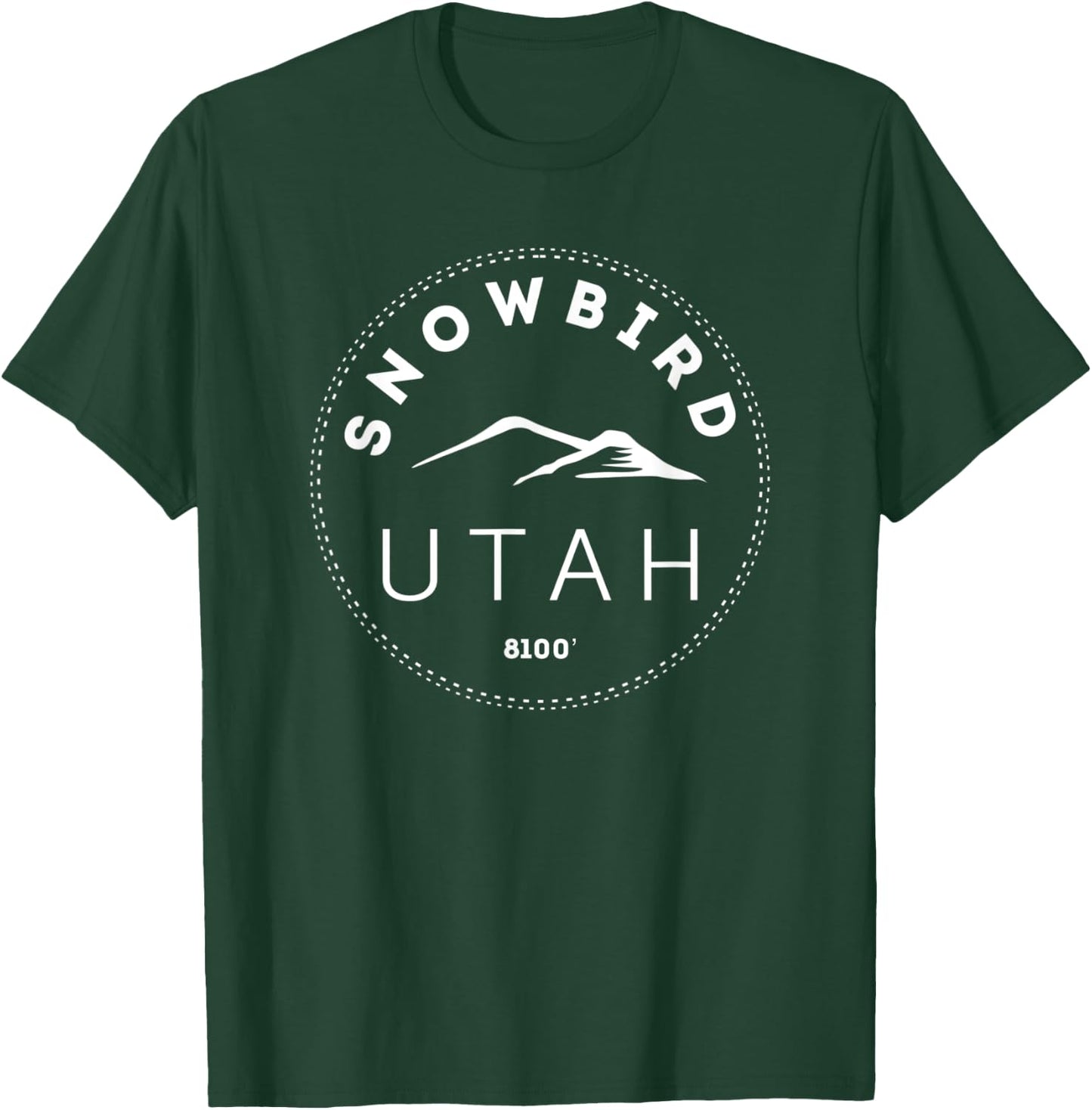 Snowbird Utah - Rocky Mountain UT T-Shirt - T-Shirt | Forest