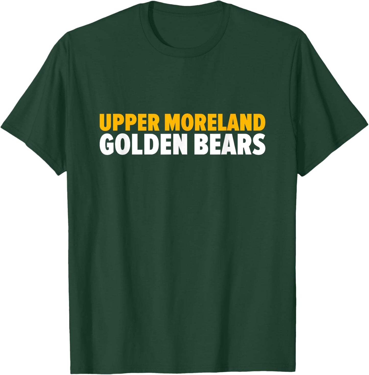 Upper Moreland Golden Bears Bold T-Shirt - T-Shirt | Forest
