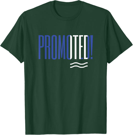 Super Blues Fandom Garms - MDS ITFC PROMOTED! Ipswich Town Fan Fun Promotion Graphic , Small, Black T-Shirt - T-Shirt | Forest