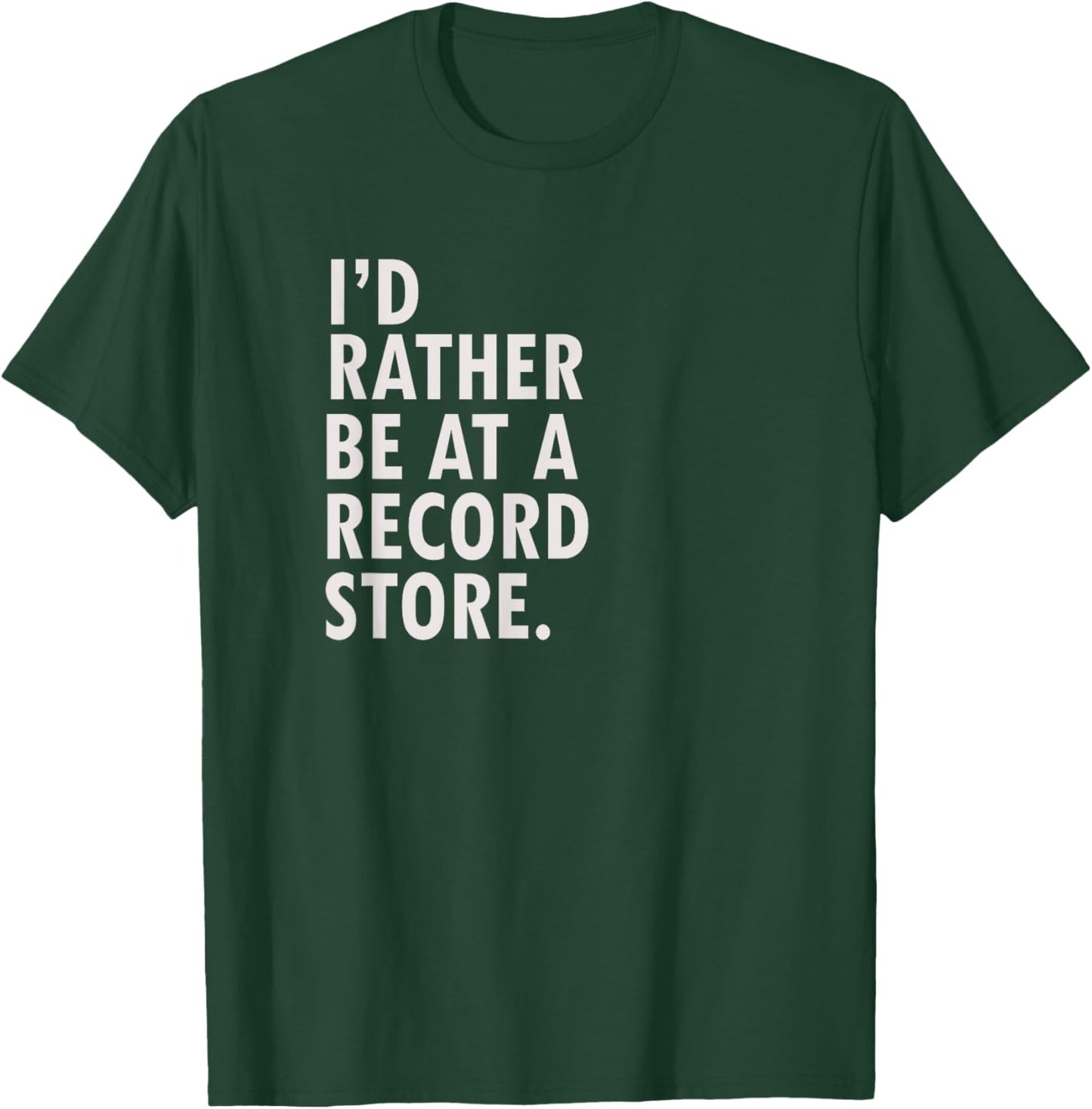 Funny Saying Vinyl Records Retro Music Gift Shirt T-Shirt - T-Shirt | Forest