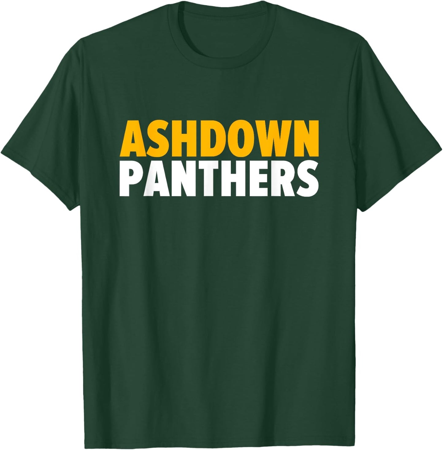 Ashdown Panthers Bold T-Shirt - T-Shirt | Forest
