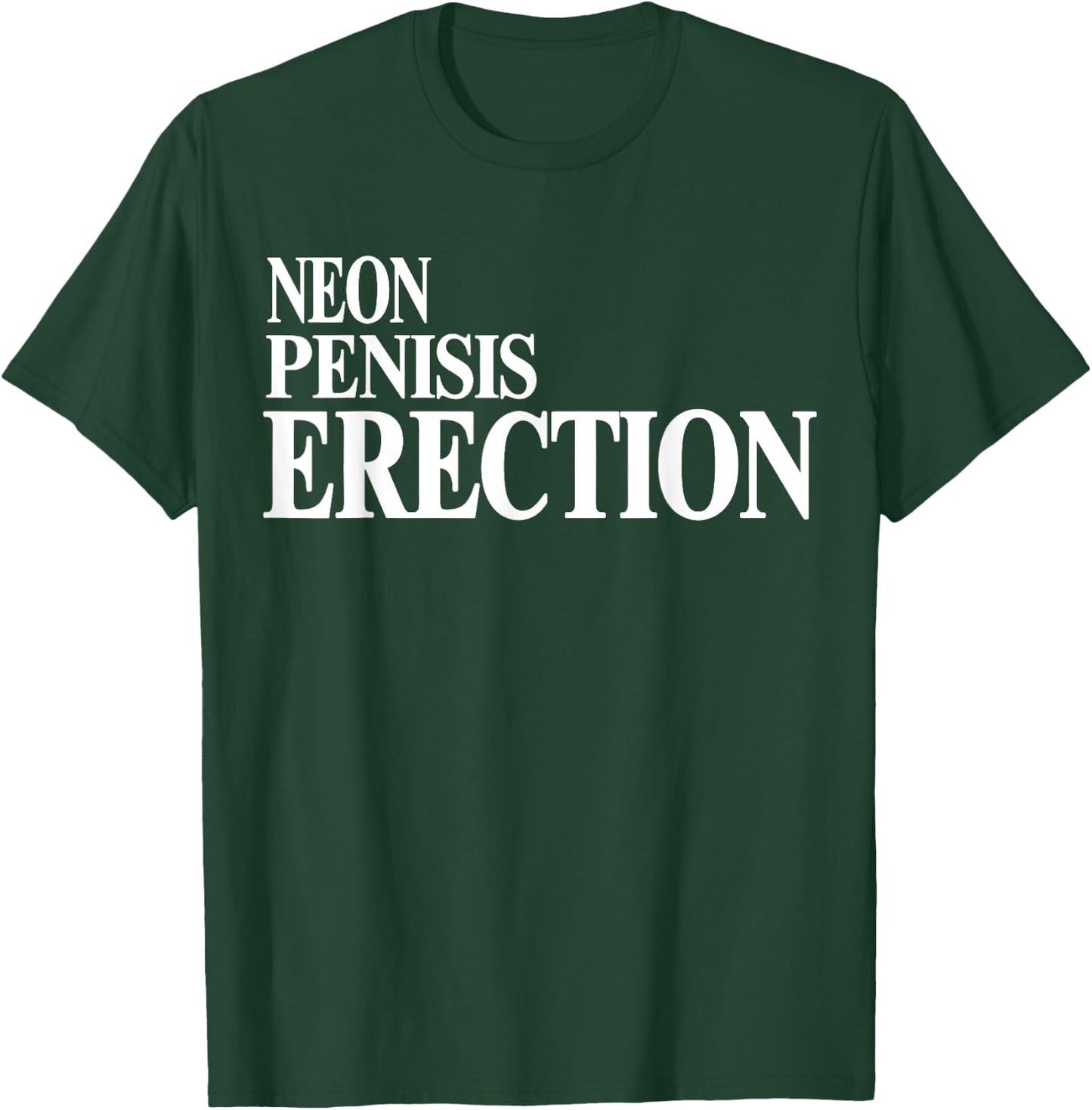 Neon Penisis Erection Shirt Neon Penisis Erection Funny T-Shirt - T-Shirt | Forest