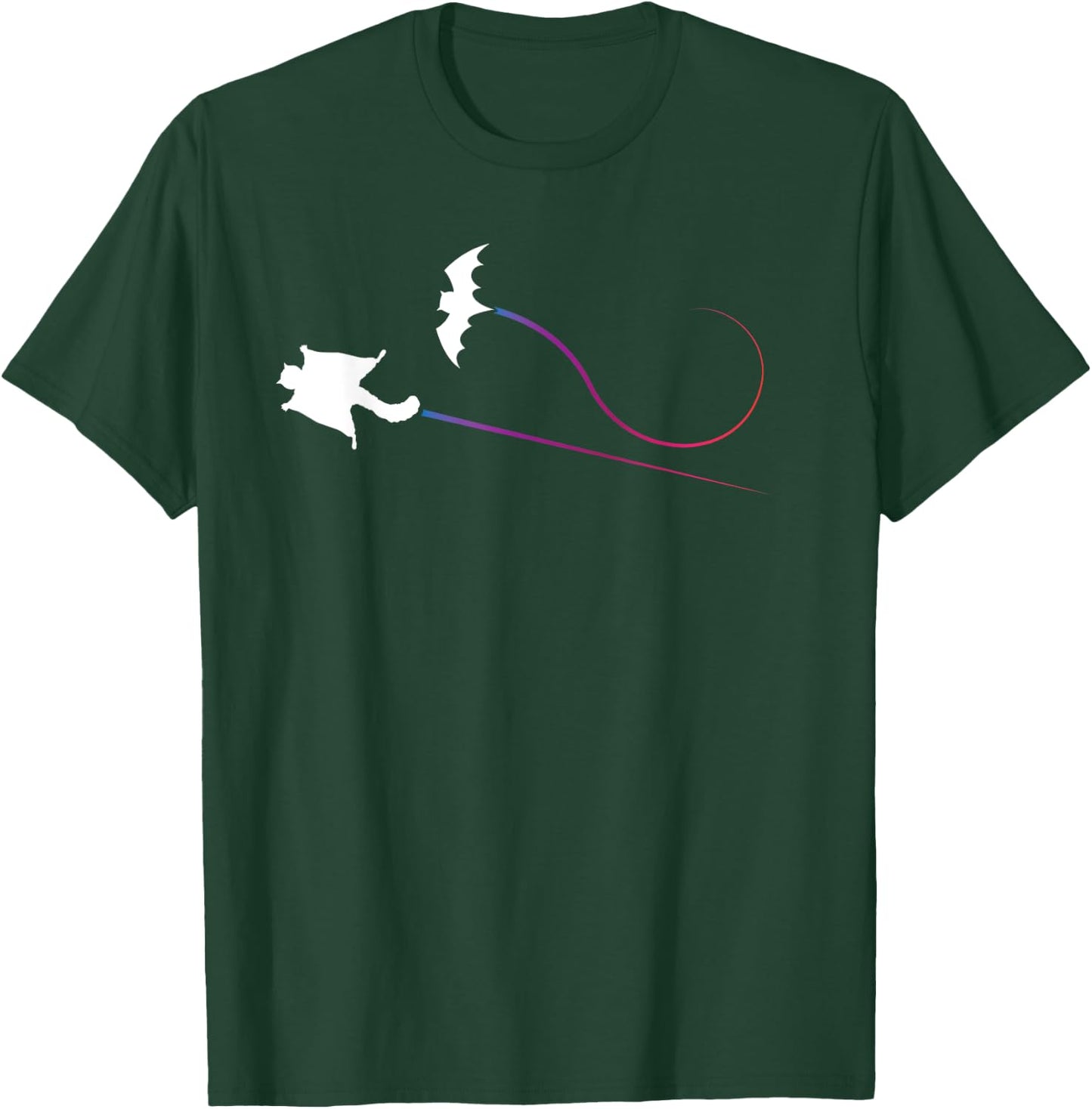 Flying Squirrel Bat Racing T-Shirt - T-Shirt | Forest