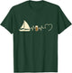 Catamaran Man Humour Boat Humorous Beer Beat T-Shirt - T-Shirt | Forest