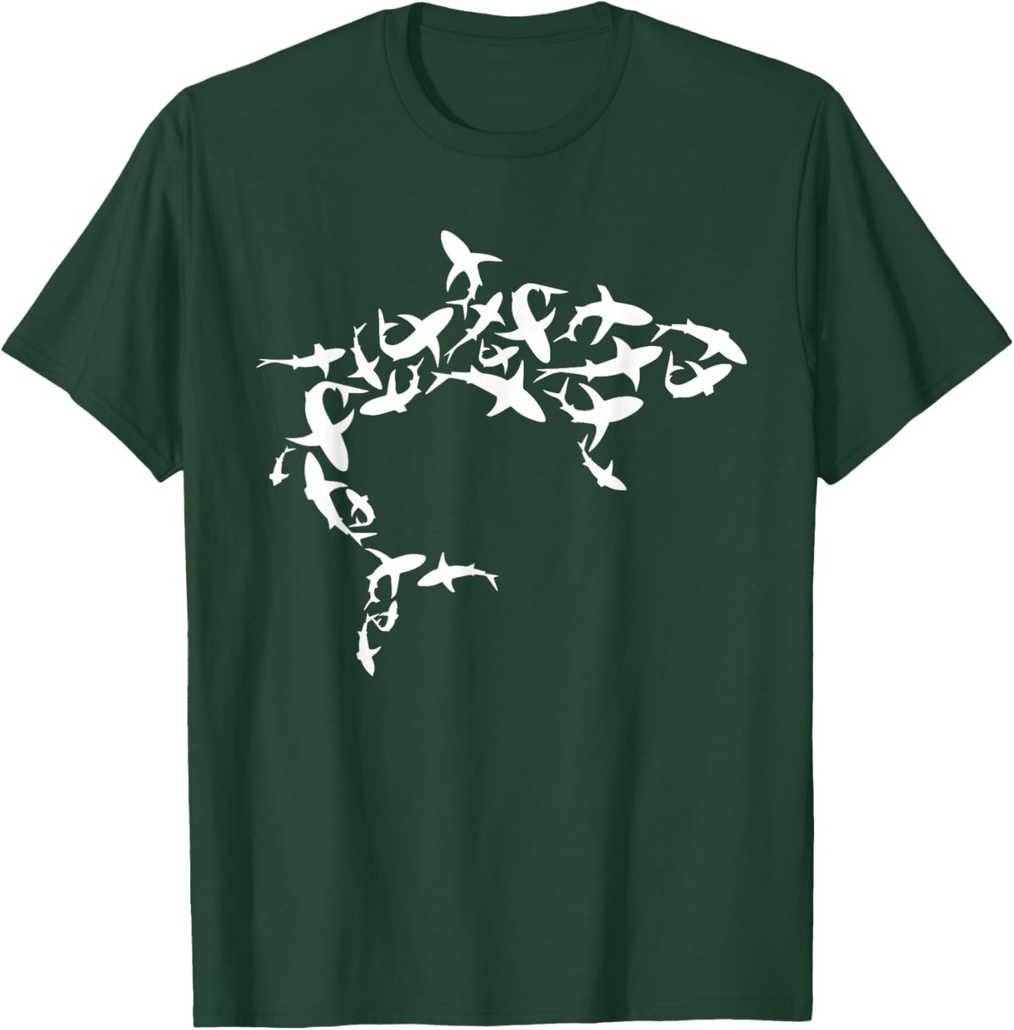 Great White Shark Lover Marine Biology Animal Science T-Shirt - T-Shirt | Forest