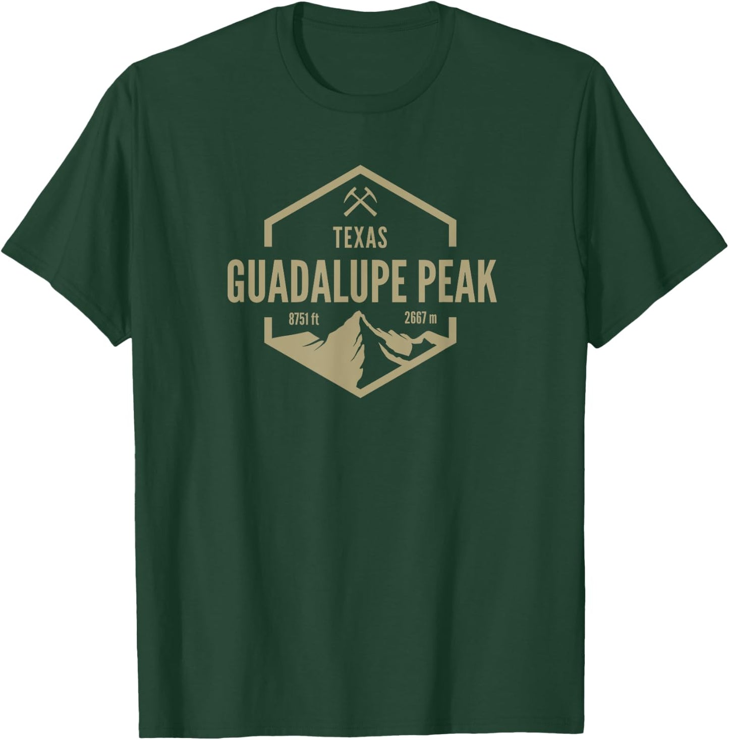 Guadalupe Peak Texas T-Shirt - T-Shirt | Forest