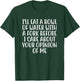 I'll Eat A Bowl Of Water With A Fork Before I Care About You T-Shirt - T-Shirt | Forest