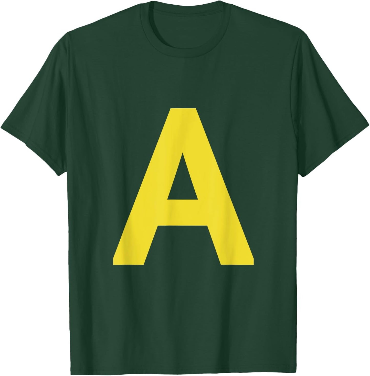 letter A funny chipmunk group matching halloween costume T-Shirt - T-Shirt | Forest