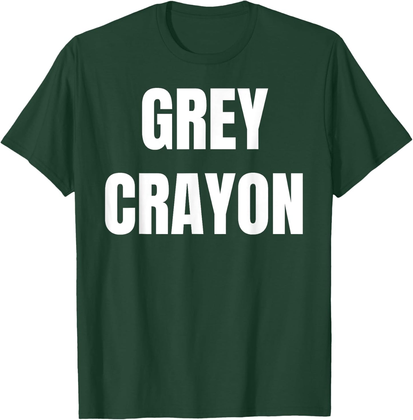 Grey Crayon Box Funny Group Crayon Costume T-Shirt - T-Shirt | Forest
