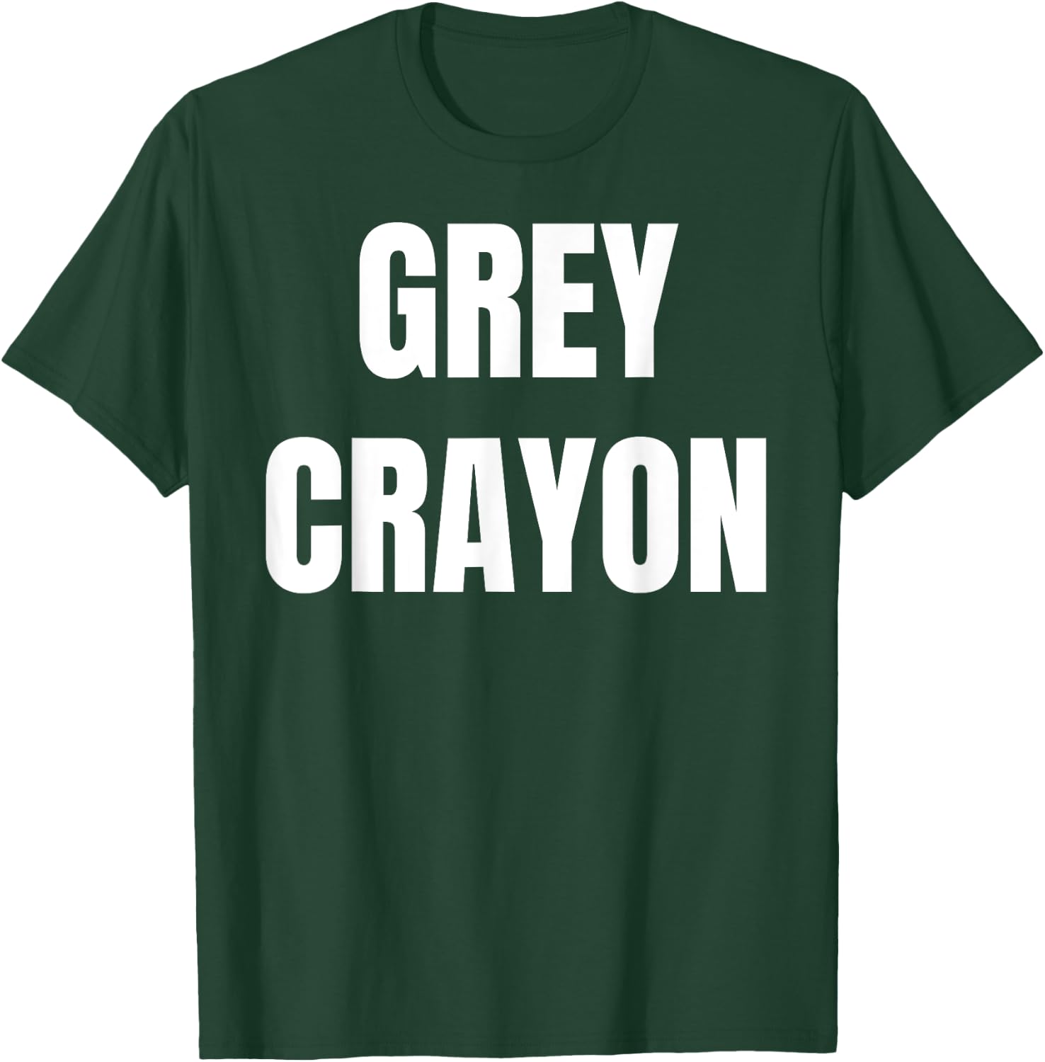 Grey Crayon Box Funny Group Crayon Costume T-Shirt - T-Shirt | Forest