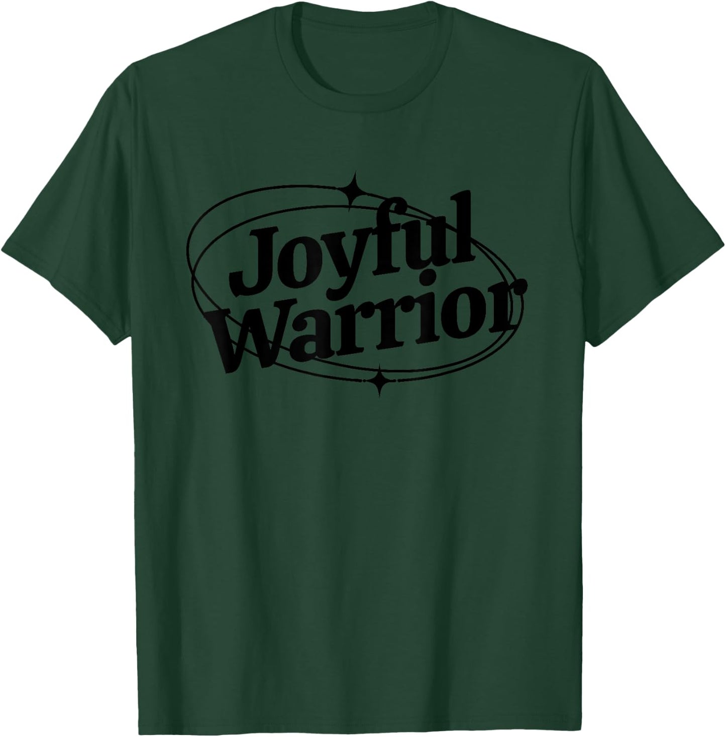 Joyful Warrior Kamala Harris Tim Walz Waltz 2024 T-Shirt - T-Shirt | Forest