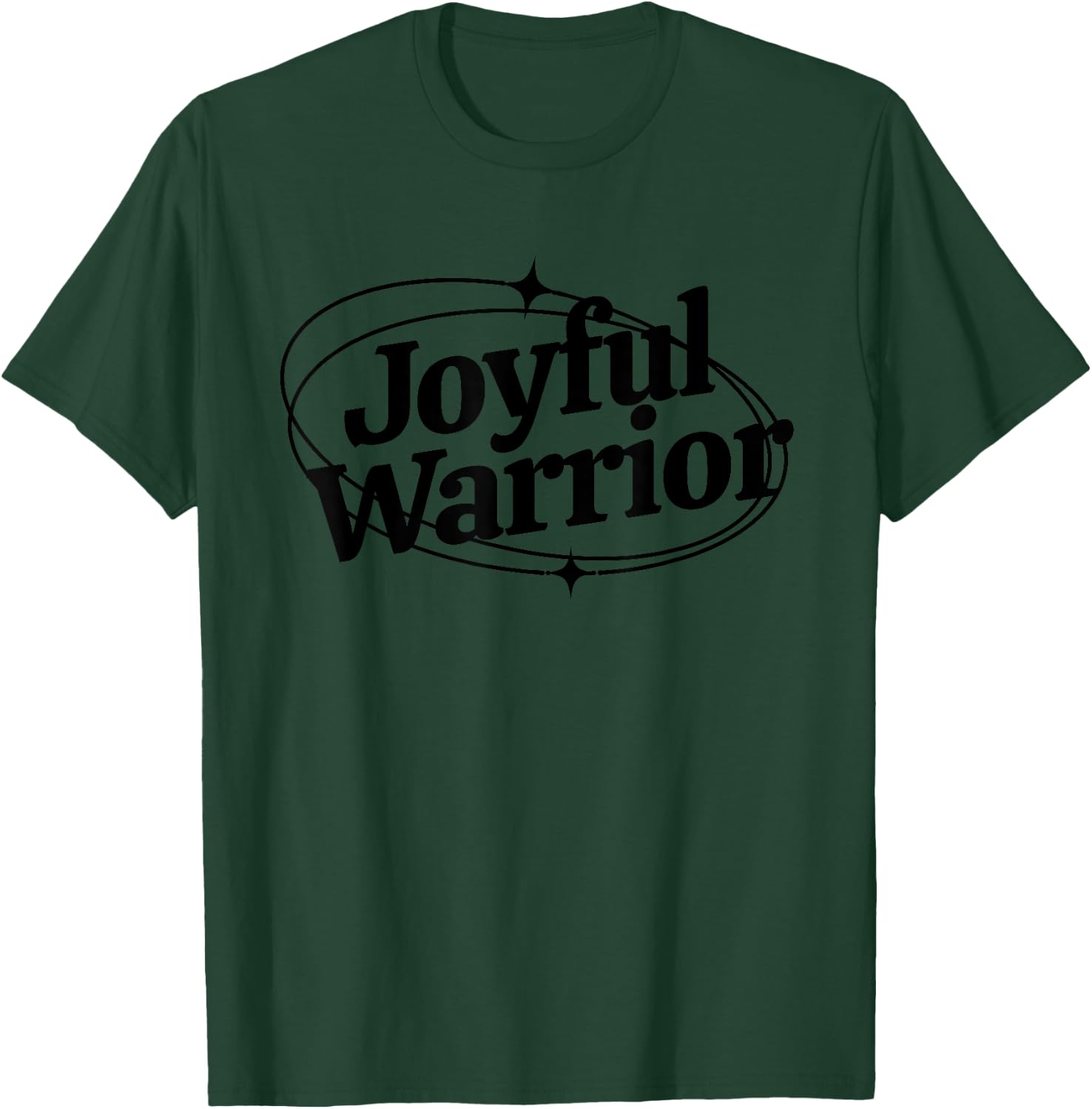 Joyful Warrior Kamala Harris Tim Walz Waltz 2024 T-Shirt - T-Shirt | Forest
