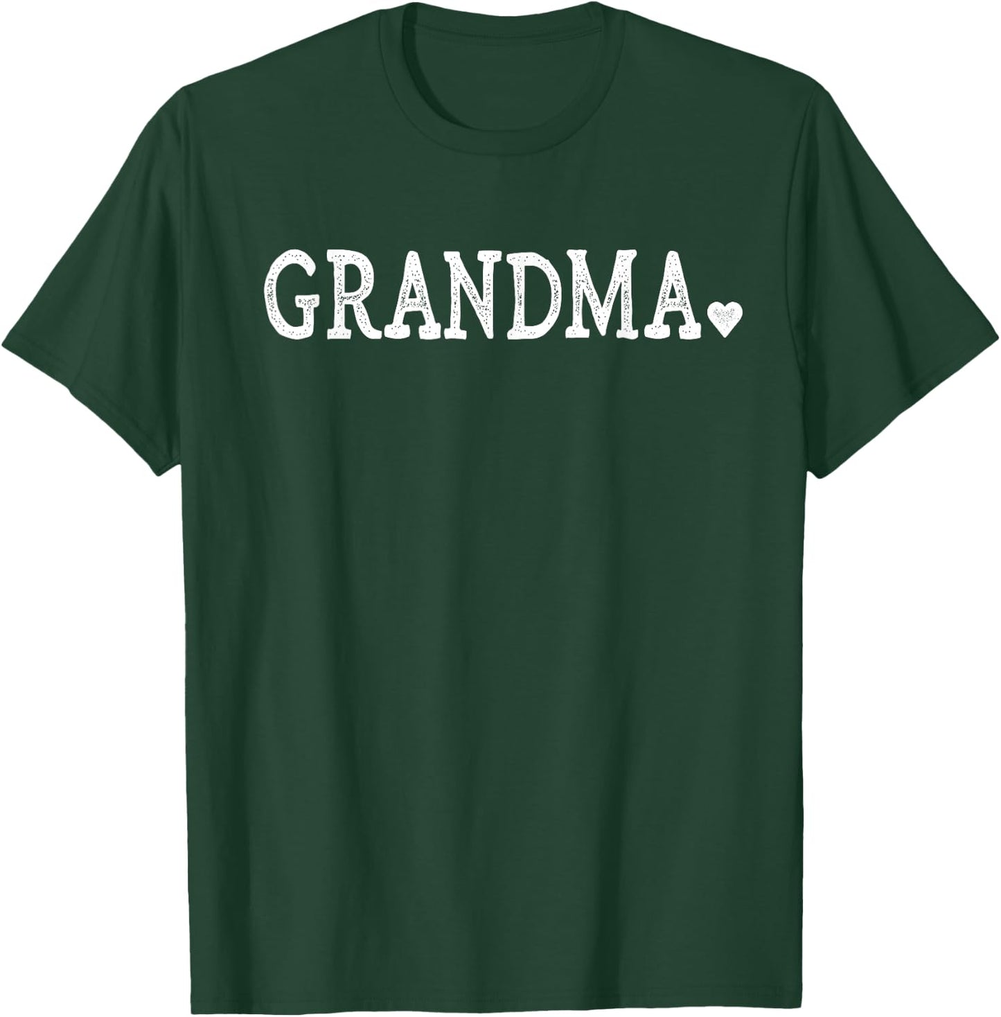 Grandma Gifts Design with Heart Love Grandma T-Shirt - T-Shirt | Forest