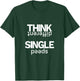 Single Speed Fixie Bike T-Shirt - T-Shirt | Forest