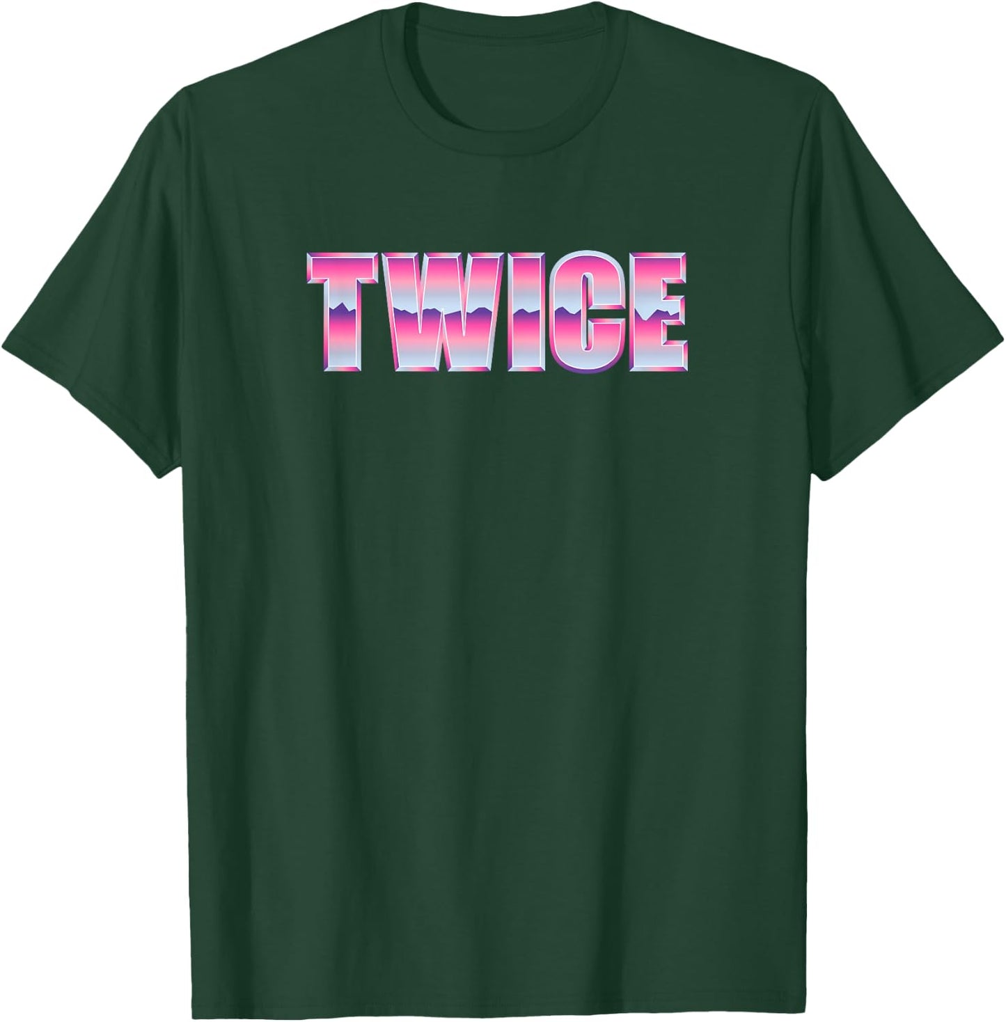 Retro Twice T-Shirt - T-Shirt | Forest