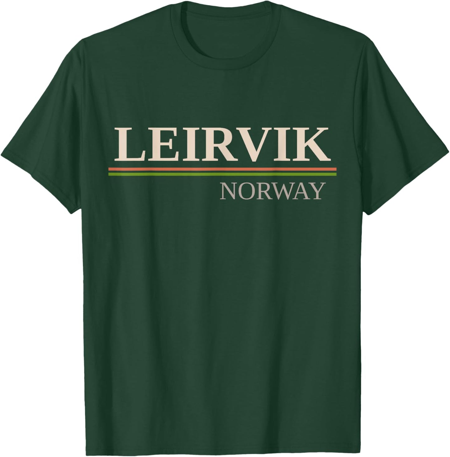 Leirvik Norway T-Shirt - T-Shirt | Forest