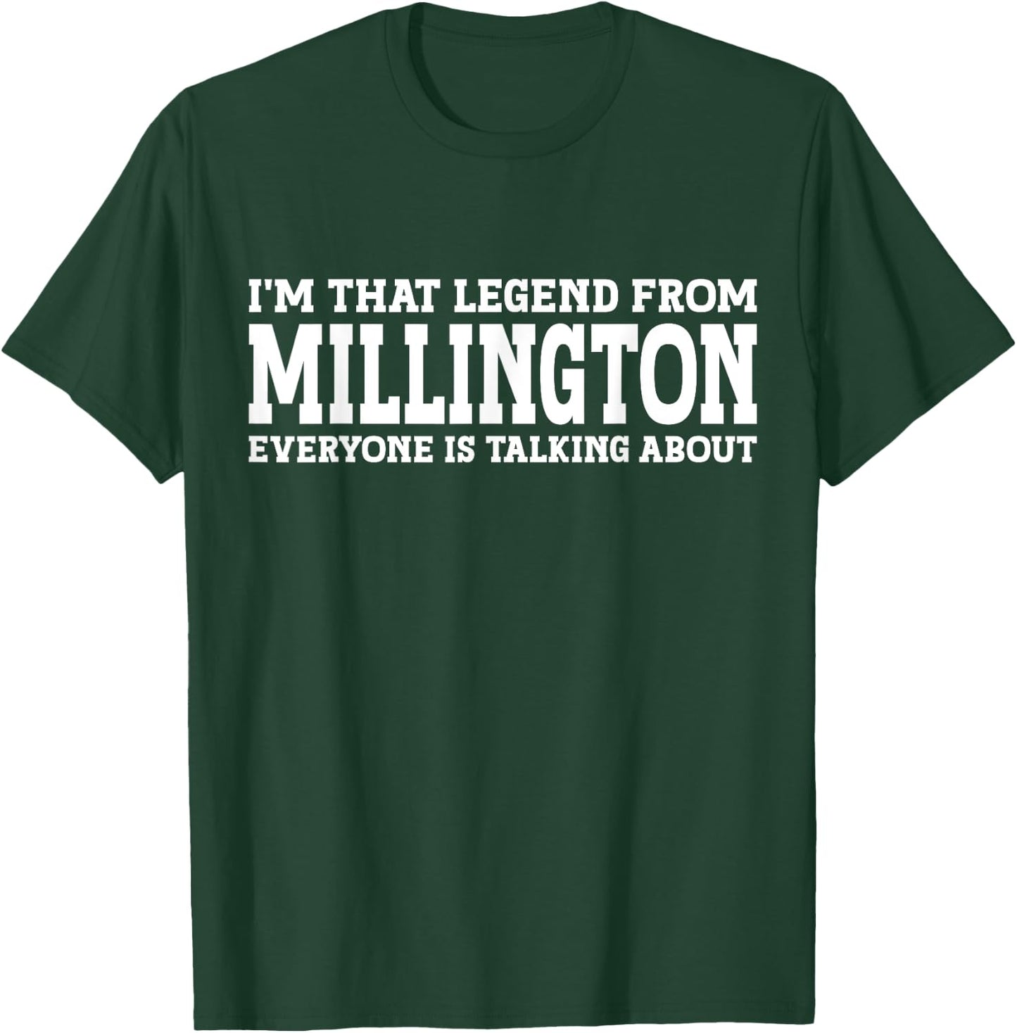 Millington Hometown TN Tennessee Home Roots City Millington T-Shirt - T-Shirt | Forest