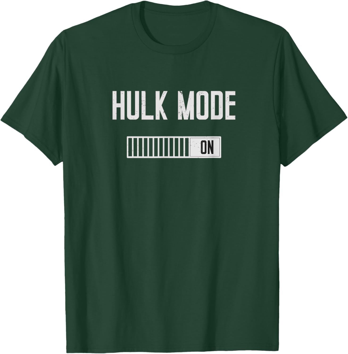 Hulk Mode On Shirt | Funny Gym Weightlifting Bodybuilding T-Shirt - T-Shirt | Forest