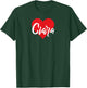 I Love Ciara First Name I Heart Named T-Shirt - T-Shirt | Forest