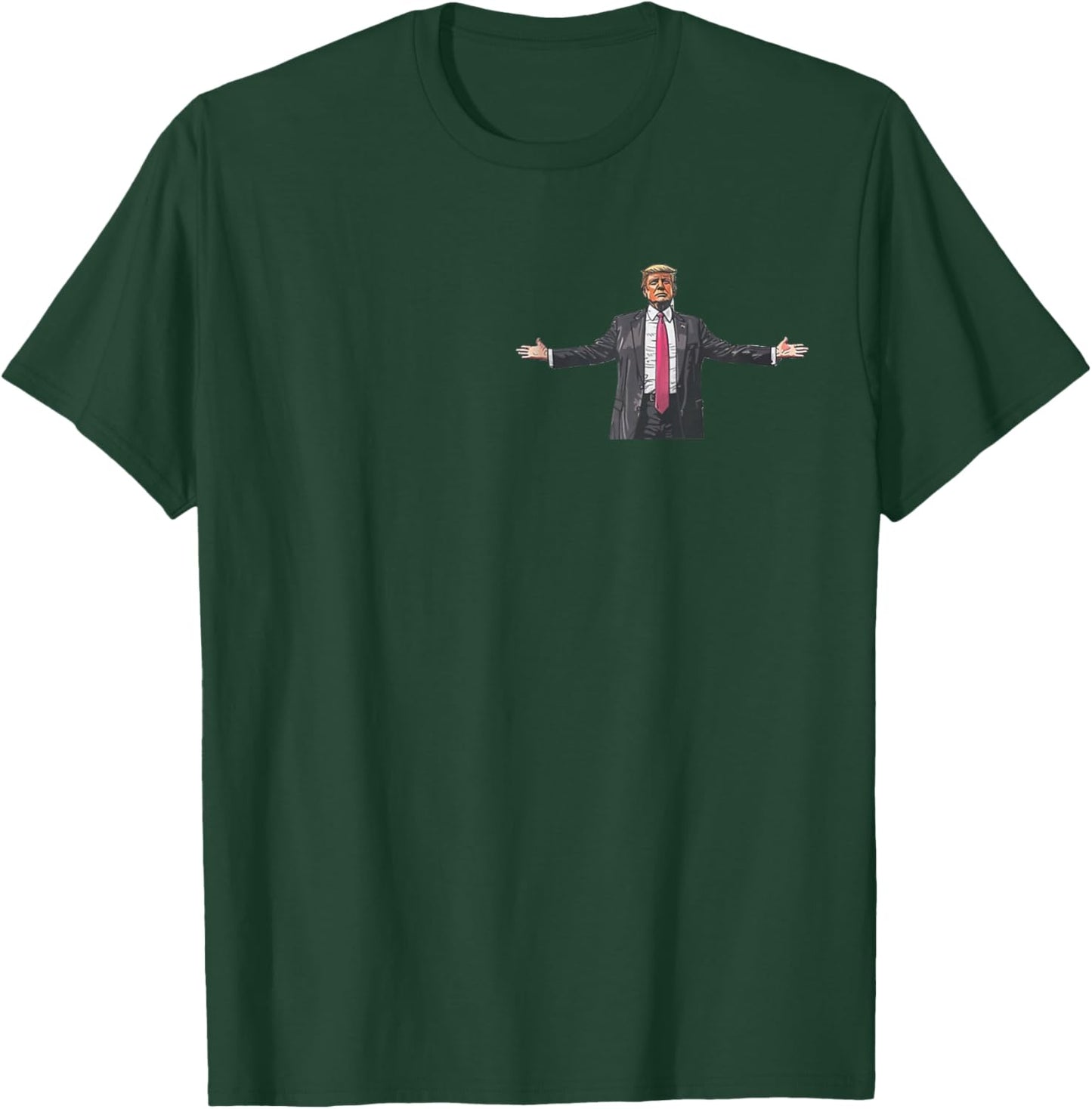 Trump Daddys Home White House 2024 2 Side T-Shirt - T-Shirt | Forest