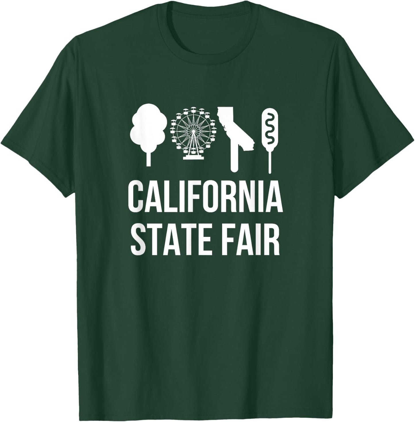 California State Fair Food on a Stick T-Shirt - T-Shirt | Forest