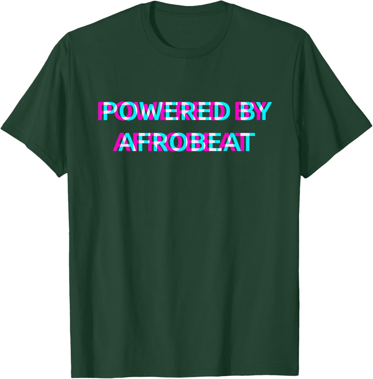 Powered By Afrobeat Music Festival Outfit T-Shirt - T-Shirt | Forest