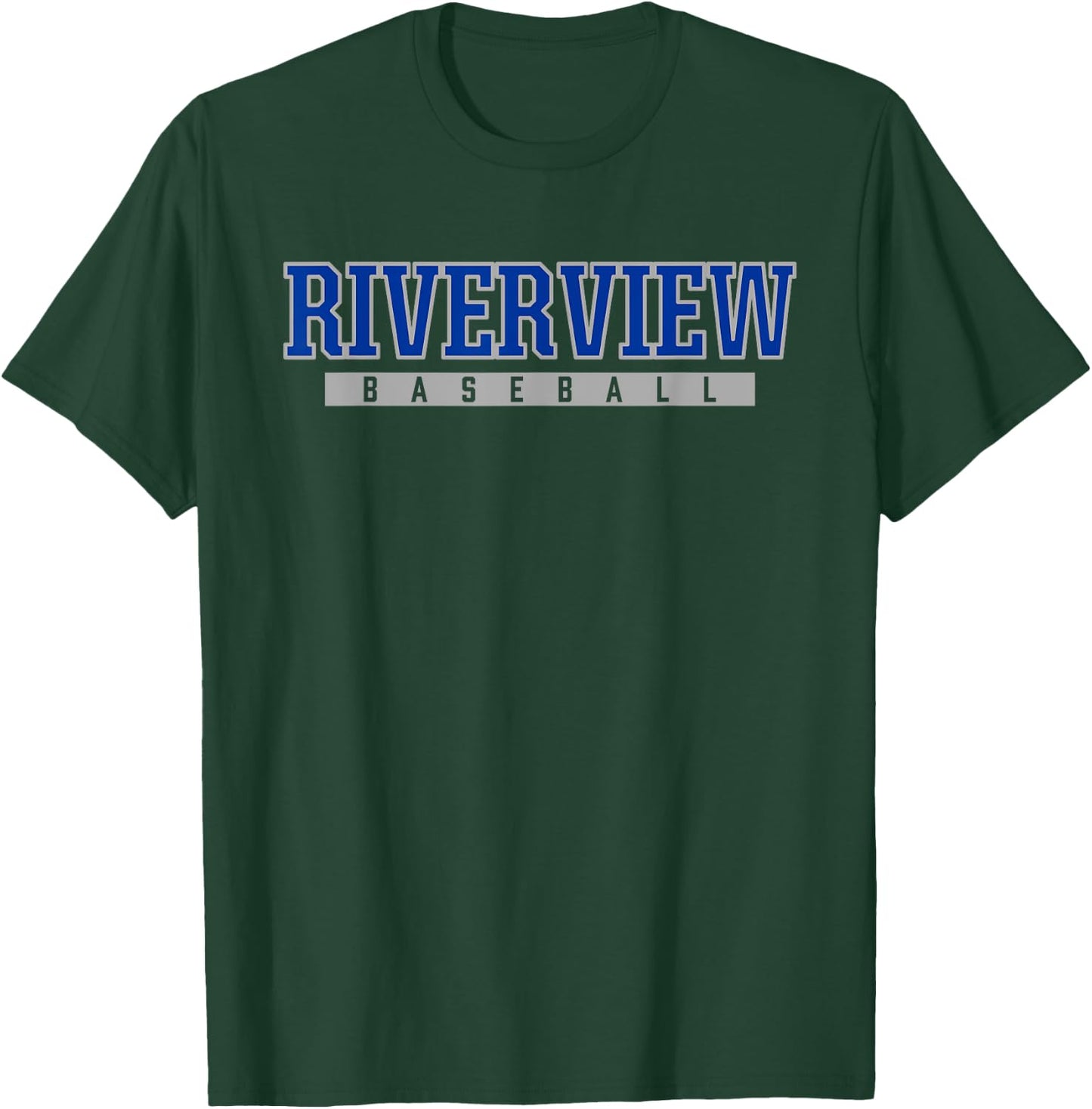 Riverview High School Baseball T-Shirt - T-Shirt | Forest