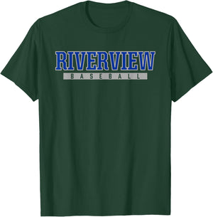 Riverview High School Baseball T-Shirt - T-Shirt | Forest