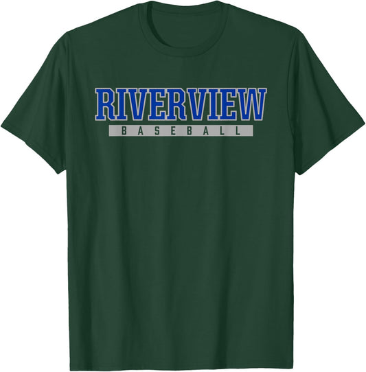 Riverview High School Baseball T-Shirt - T-Shirt | Forest