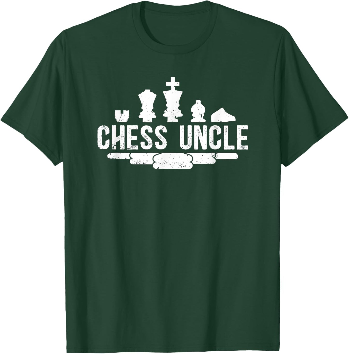 Chess Uncle Proud Uncle Of A Chess Player Uncle T-Shirt - T-Shirt | Forest