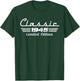 Vintage Limited Edition Classic Car 1945 80th Birthday T-Shirt - T-Shirt | Forest